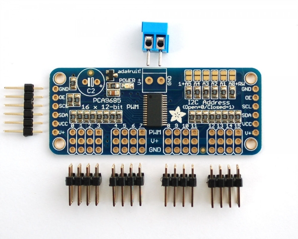 Adafruit 16 Channel PWM controller